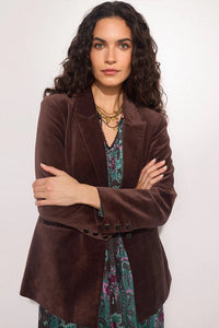 East Heritage Valaris Velvet Blazer - Fifi & Moose BoutiqueFifi & MooseFifi & Moose BoutiqueClothing
