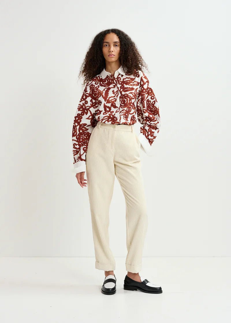 Essentiel Antwerp Gardenia Corduroy Pant - Fifi & Moose BoutiqueFifi & MooseFifi & Moose BoutiqueClothing