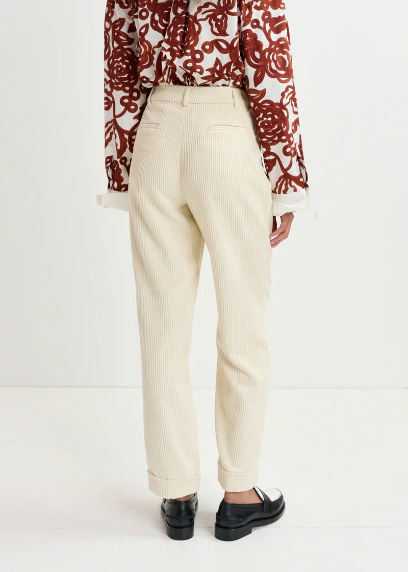 Essentiel Antwerp Gardenia Corduroy Pant - Fifi & Moose BoutiqueFifi & MooseFifi & Moose BoutiqueClothing