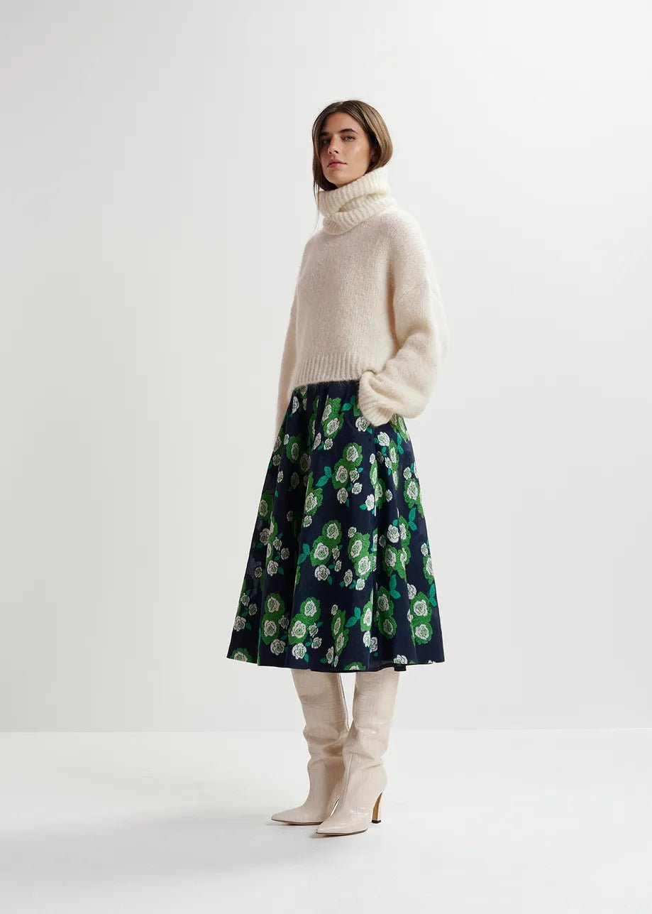 Essentiel Antwerp Georgette midi length skirt - Fifi & Moose BoutiqueFifi & MooseFifi & Moose BoutiqueSkirt