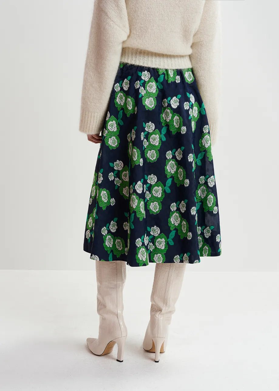 Essentiel Antwerp Georgette midi length skirt - Fifi & Moose BoutiqueFifi & MooseFifi & Moose BoutiqueSkirt