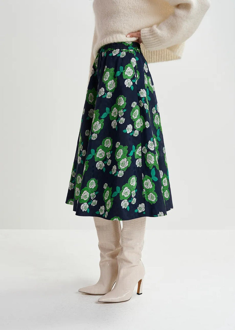 Essentiel Antwerp Georgette midi length skirt - Fifi & Moose BoutiqueFifi & MooseFifi & Moose BoutiqueSkirt