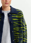 Essentiel Antwerp Iger zebra knitted jacket - Fifi & Moose BoutiqueFifi & Moose BoutiqueFifi & Moose BoutiqueCoats & Jackets