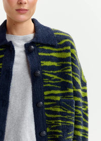 Essentiel Antwerp Iger zebra knitted jacket - Fifi & Moose BoutiqueFifi & Moose BoutiqueFifi & Moose BoutiqueCoats & Jackets