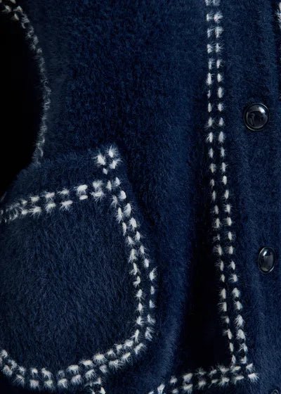 Essentiel Antwerp Ihoops cardigan with bow - Fifi & Moose BoutiqueFifi & Moose BoutiqueFifi & Moose BoutiqueCardigans