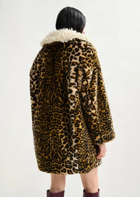 Essentiel Antwerp Ileopard print faux fur coat - Fifi & Moose BoutiqueFifi & Moose BoutiqueFifi & Moose BoutiqueCoats & Jackets