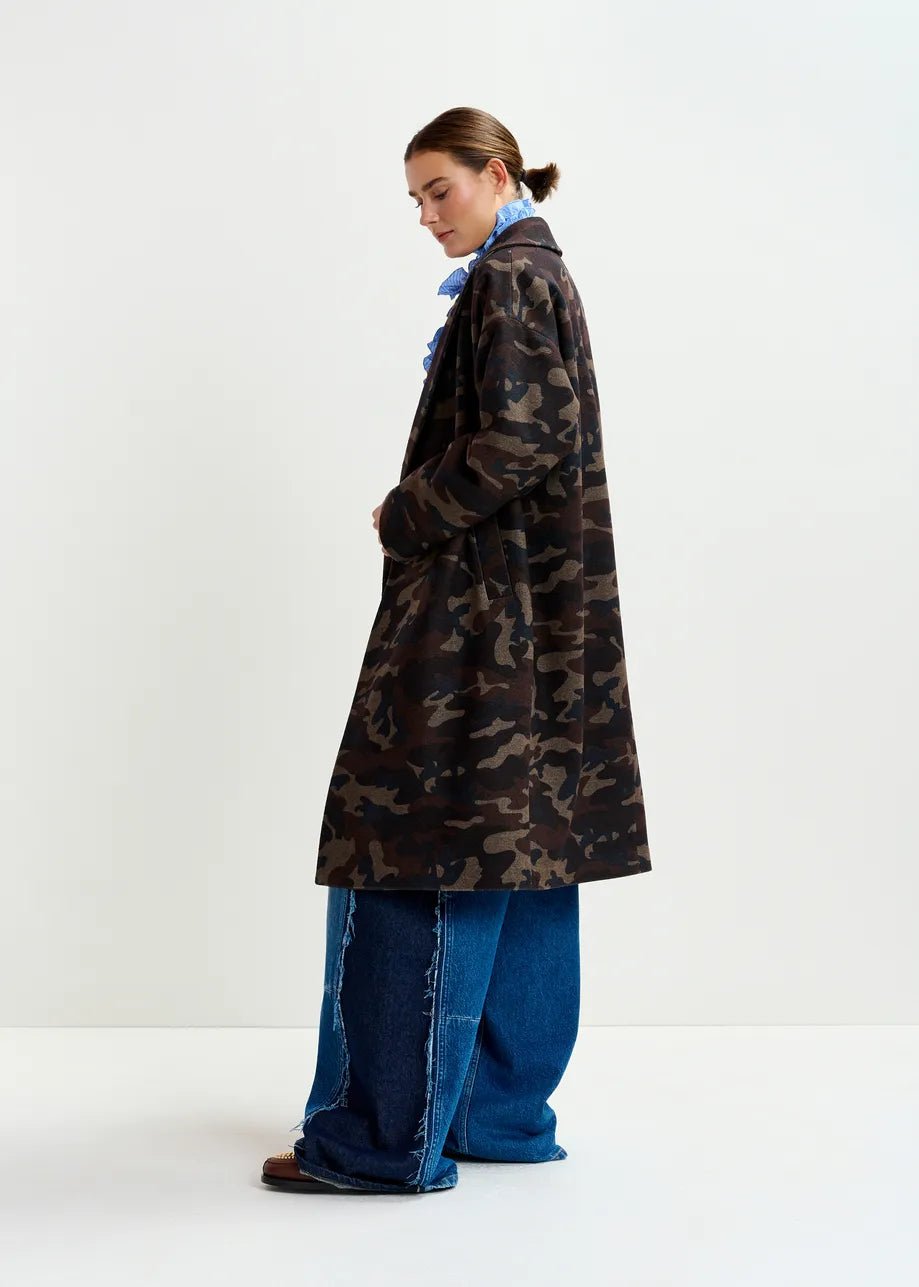 Essentiel Antwerp Imperfection oversized coat - Fifi & Moose BoutiqueFifi & Moose BoutiqueFifi & Moose BoutiqueCoats & Jackets