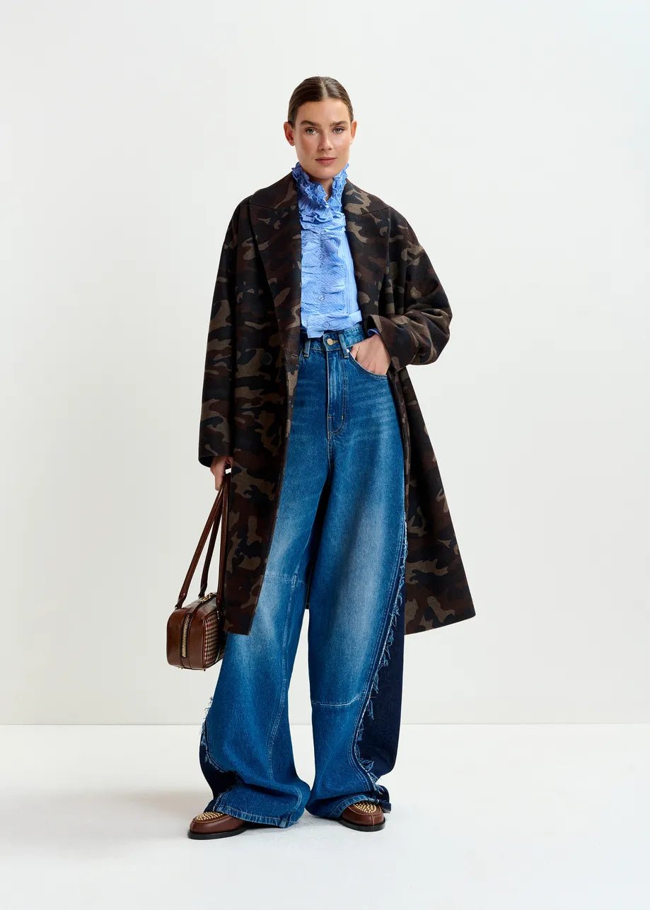 Essentiel Antwerp Imperfection oversized coat - Fifi & Moose BoutiqueFifi & Moose BoutiqueFifi & Moose BoutiqueCoats & Jackets