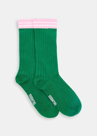 Essentiel Antwerp Imummy tricolour socks Green - Fifi & Moose BoutiqueFifi & MooseFifi & Moose BoutiqueClothing