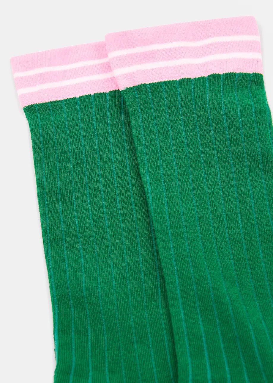 Essentiel Antwerp Imummy tricolour socks Green - Fifi & Moose BoutiqueFifi & MooseFifi & Moose BoutiqueClothing