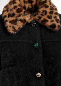 Essentiel Antwerp Intention jacket with collar - Black - Fifi & Moose BoutiqueFifi & Moose BoutiqueFifi & Moose BoutiqueCoats & Jackets
