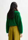 Essentiel Antwerp Intention jacket with collar - Green - Fifi & Moose BoutiqueFifi & Moose BoutiqueFifi & Moose BoutiqueCoats & Jackets