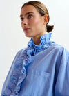 Essentiel Antwerp Ipojuca ruffle neckline shirt - Fifi & Moose BoutiqueFifi & Moose BoutiqueFifi & Moose BoutiqueShirt