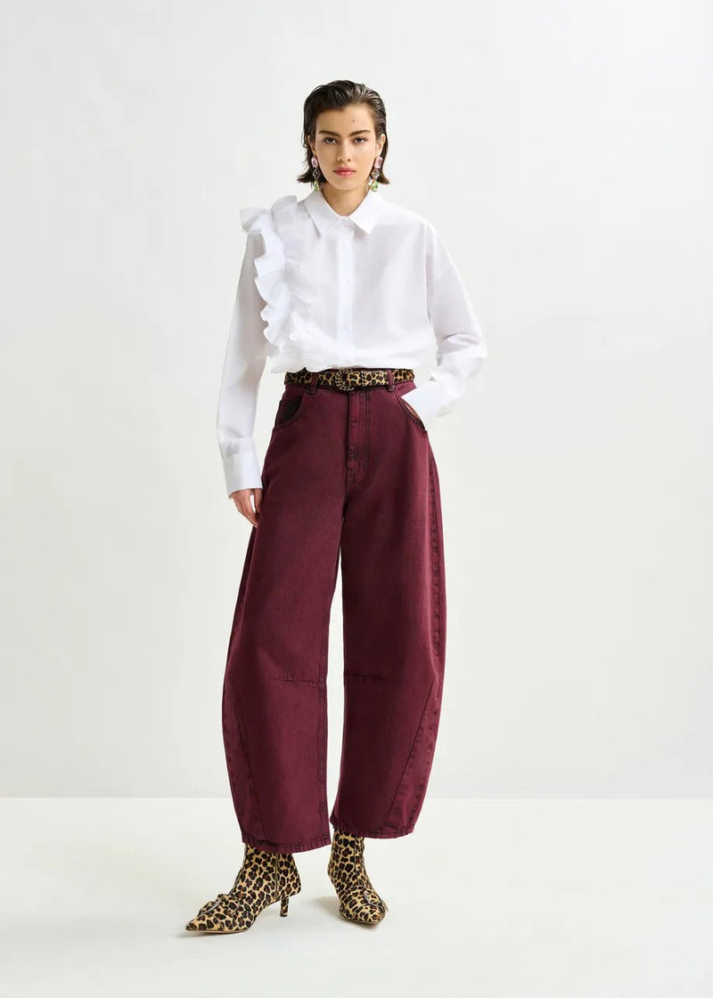 Essentiel Antwerp Ipony pony leather belt - Fifi & Moose BoutiqueFifi & Moose BoutiqueFifi & Moose BoutiqueBelt