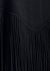 Essentiel Antwerp Istern Navy cropped knitted jacket with fringe details - Fifi & Moose BoutiqueFifi & Moose BoutiqueFifi & Moose BoutiqueCoats & Jackets