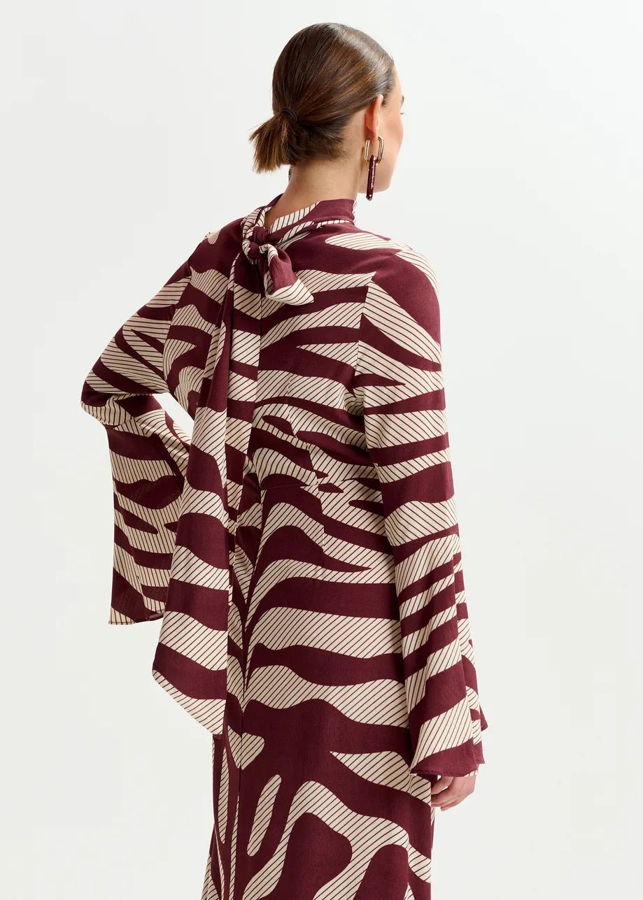 Essentiel Antwerp Istripe asymmetric dress - Fifi & Moose BoutiqueFifi & Moose BoutiqueFifi & Moose BoutiqueDress