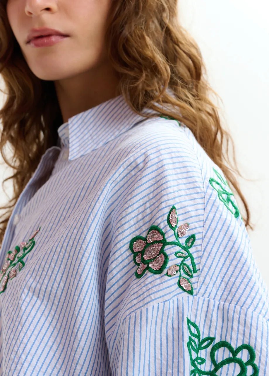 Essentiel Antwerp Jalinki embroidered Shirt - Fifi & Moose BoutiqueFifi & Moose BoutiqueFifi & Moose BoutiqueShirt