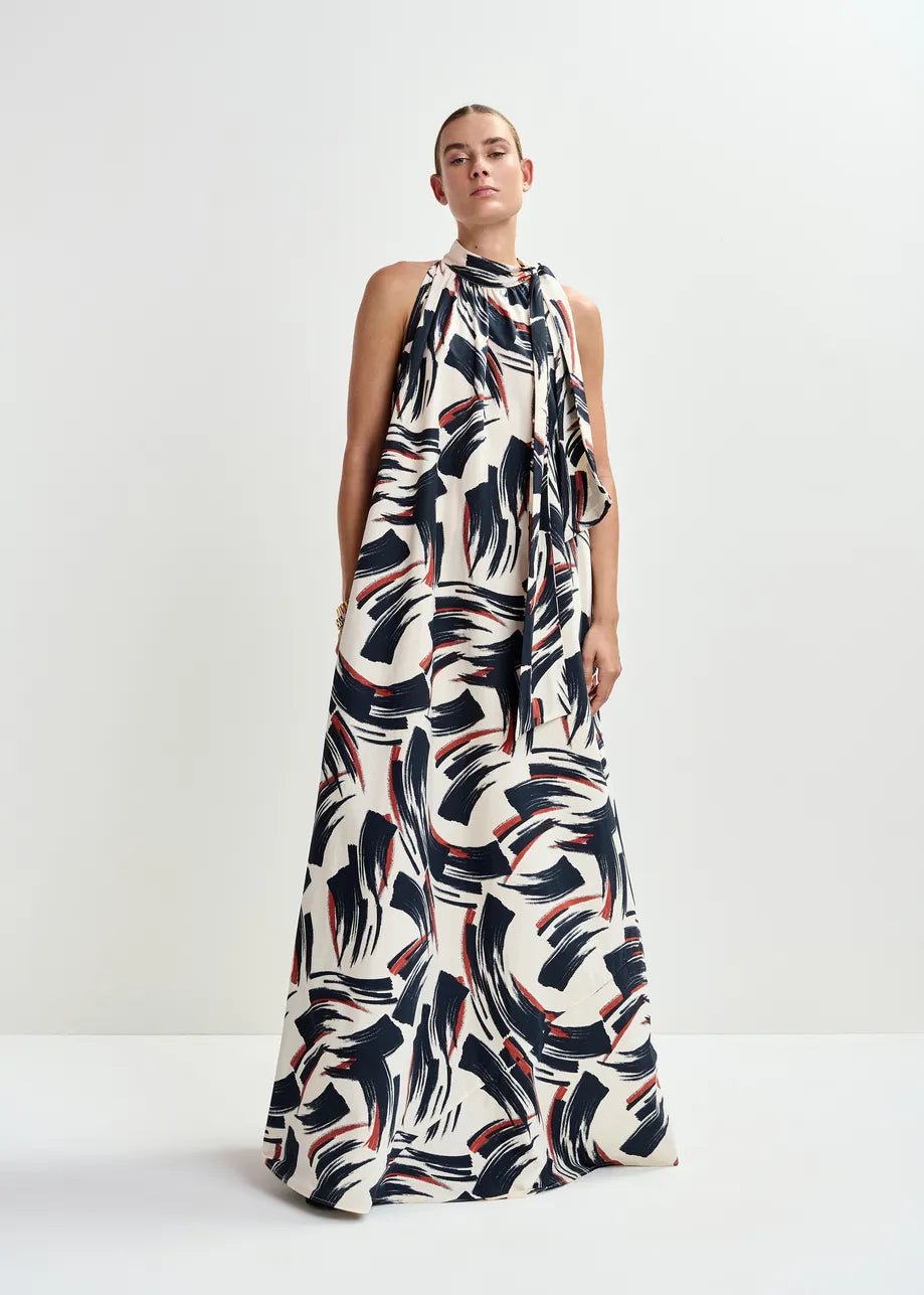 Essentiel Antwerp Jayda High Neck Maxi - Dress - Fifi & Moose BoutiqueFifi & Moose BoutiqueFifi & Moose BoutiqueDress