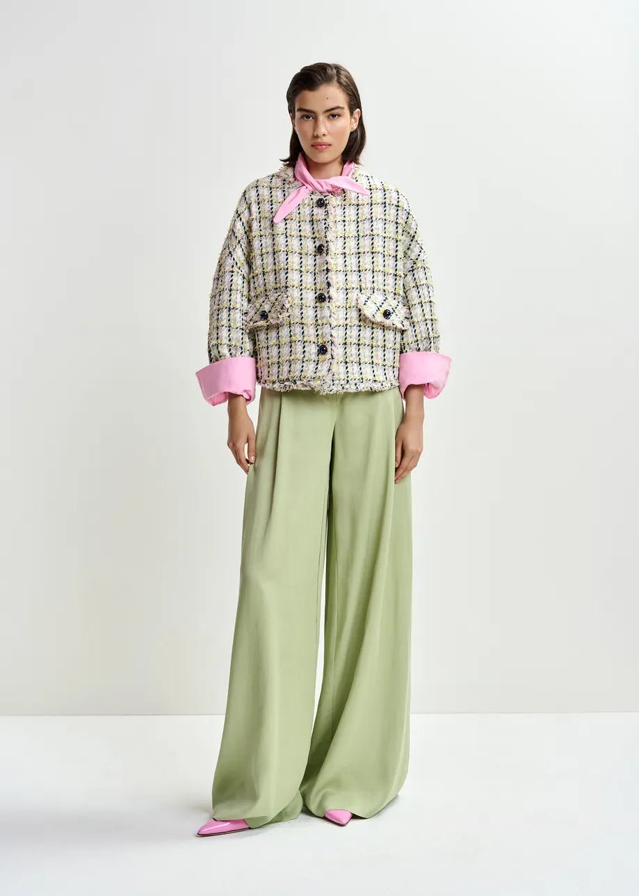 Essentiel Antwerp Jayden Boxy Cropped Jacket - Fifi & Moose BoutiqueFifi & Moose BoutiqueFifi & Moose BoutiqueCoats & Jackets