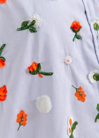 Essentiel Antwerp Jimena Embroidered Boxy Shirt - Fifi & Moose BoutiqueFifi & Moose BoutiqueFifi & Moose BoutiqueBlouse Shirt