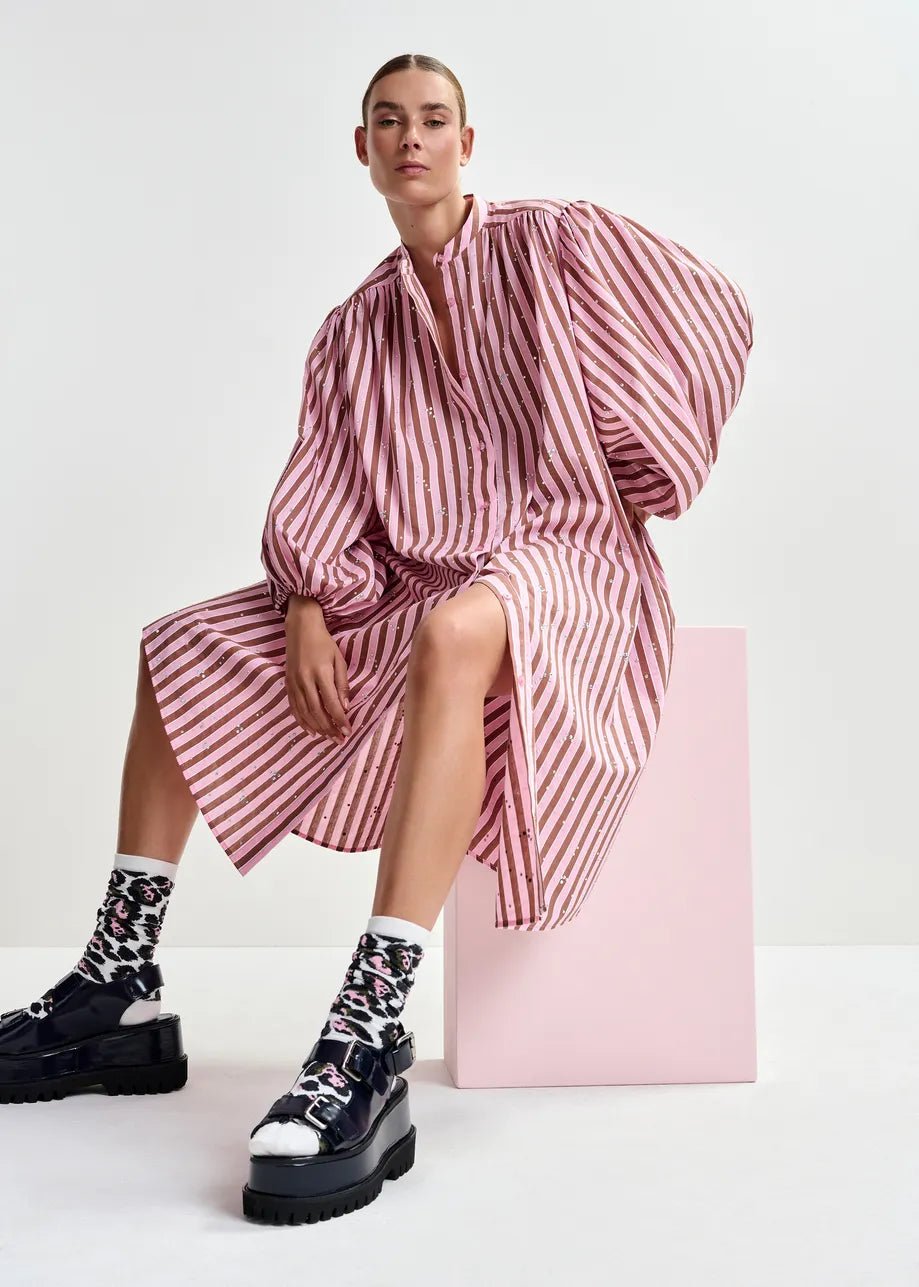 Essentiel Antwerp Jodianna Rhinestone Dress - Fifi & Moose BoutiqueFifi & Moose BoutiqueFifi & Moose BoutiqueDress