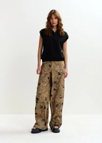 Essentiel Antwerp Joline Embroidered Knit Polo - Fifi & Moose BoutiqueFifi & Moose BoutiqueFifi & Moose BoutiqueClothing