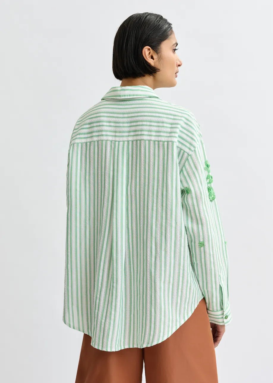 Essentiel Antwerp Julieta Embellished Shirt - Fifi & Moose BoutiqueFifi & Moose BoutiqueFifi & Moose BoutiqueBlouse Shirt