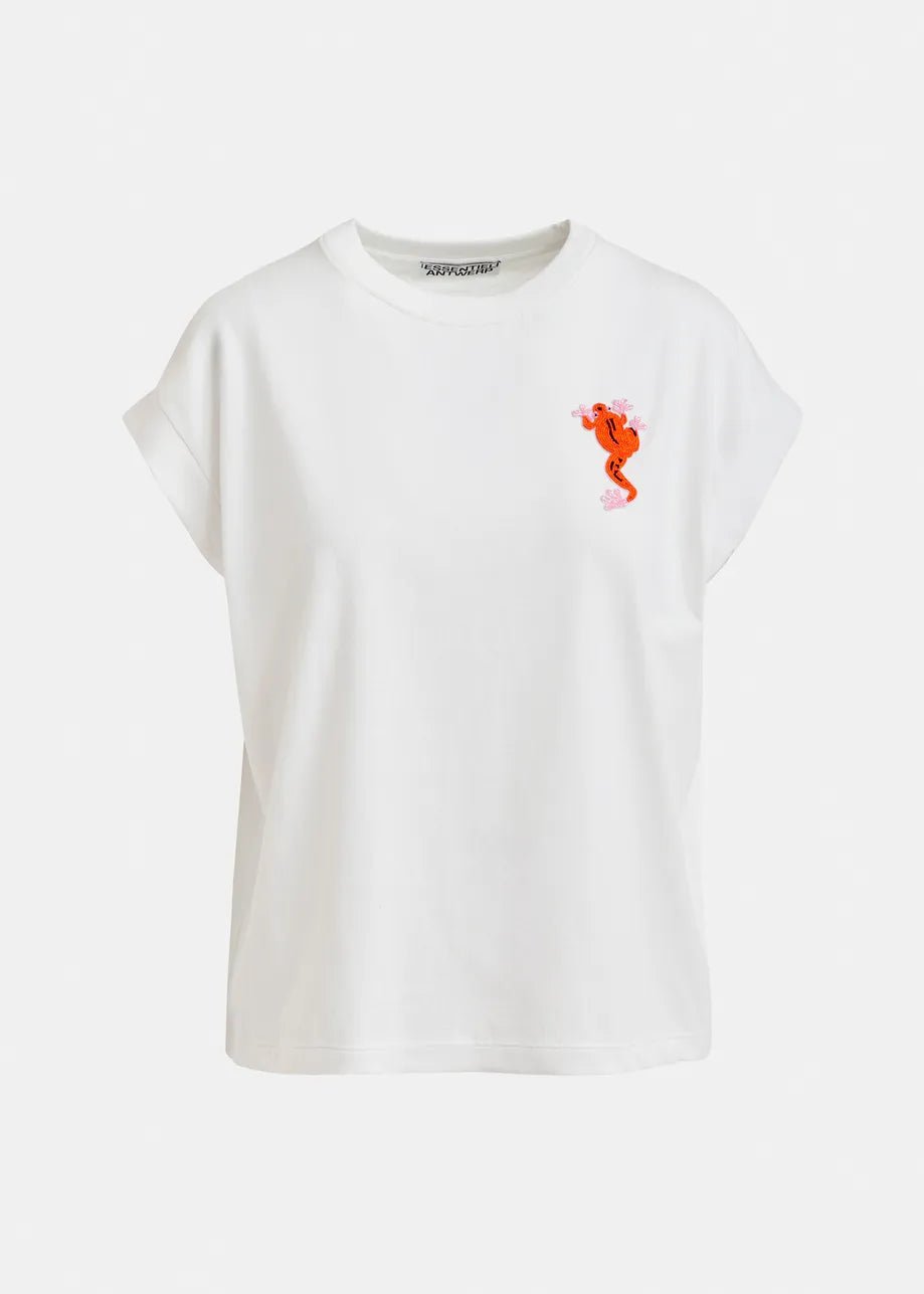 Essentiel Antwerp Jungala Embroidered T-Shirt - Fifi & Moose BoutiqueFifi & Moose BoutiqueFifi & Moose BoutiqueClothing