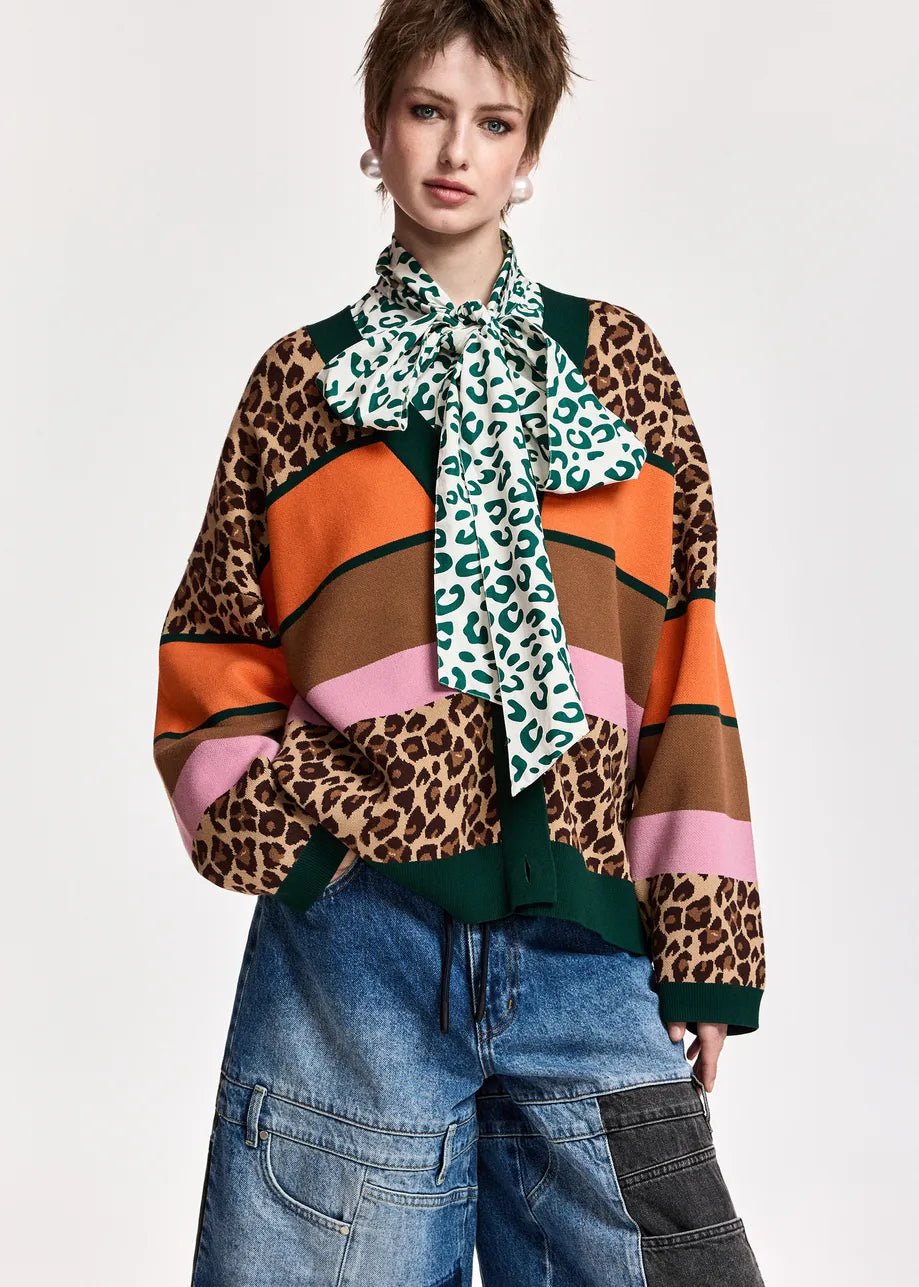 Essentiel Antwerp Kaudi Striped Knit Cardigan - Fifi & Moose BoutiqueFifi & Moose BoutiqueFifi & Moose BoutiqueCardigans