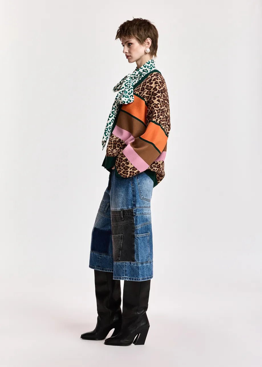Essentiel Antwerp Kaudi Striped Knit Cardigan - Fifi & Moose BoutiqueFifi & Moose BoutiqueFifi & Moose BoutiqueCardigans