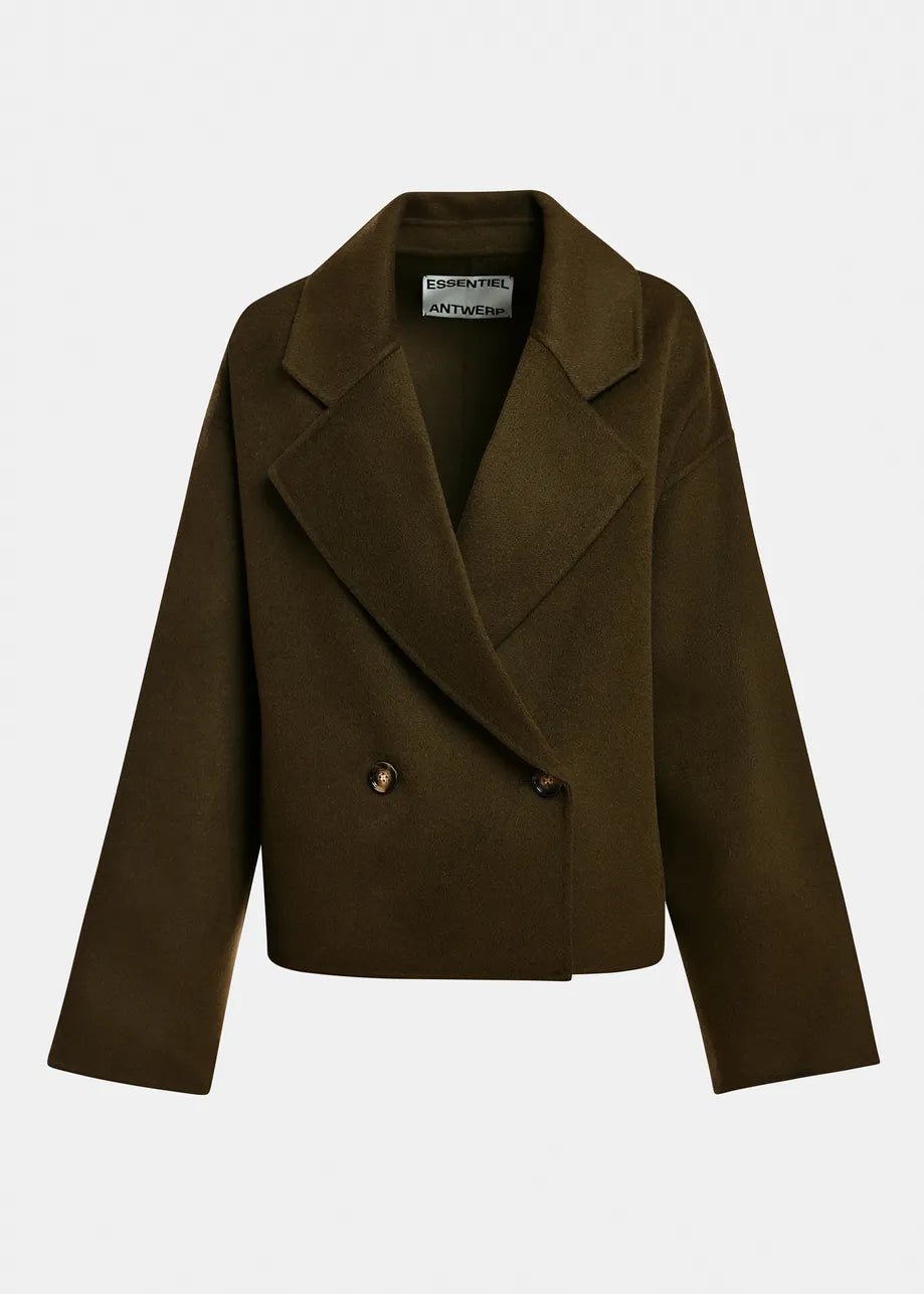 Essentiel Antwerp Kombu Double Face Jacket - Fifi & Moose BoutiqueFifi & Moose BoutiqueFifi & Moose BoutiqueCoats & Jackets