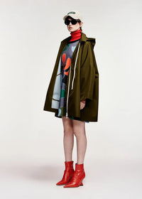 Essentiel Antwerp Krimson Oversized Rain Coat - Fifi & Moose BoutiqueFifi & Moose BoutiqueFifi & Moose BoutiqueCoats & Jackets