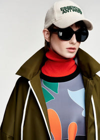 Essentiel Antwerp Krimson Oversized Rain Coat - Fifi & Moose BoutiqueFifi & Moose BoutiqueFifi & Moose BoutiqueCoats & Jackets