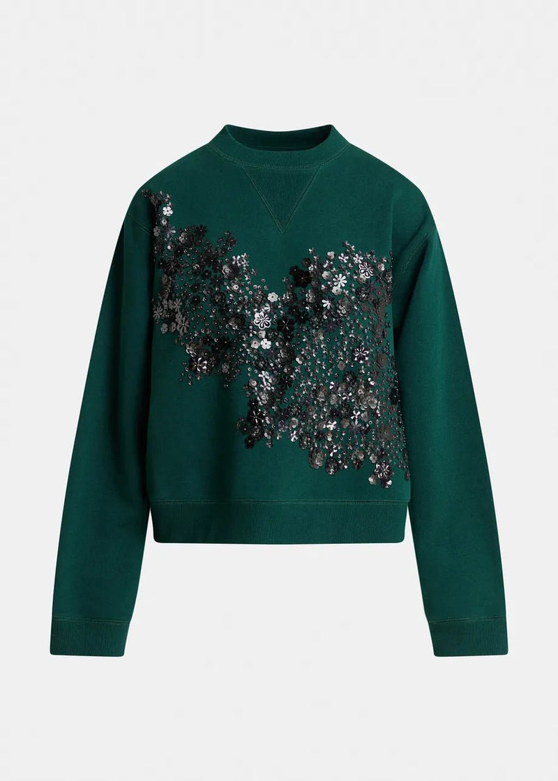 Essentiel Antwerp Kruimel Embroidered Sweatshirt - Fifi & Moose BoutiqueFifi & Moose BoutiqueFifi & Moose BoutiqueSweater
