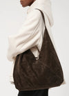 Humility Brown Suede hobo handbag - Fifi & Moose BoutiqueFifi & Moose BoutiqueFifi & Moose BoutiqueBag