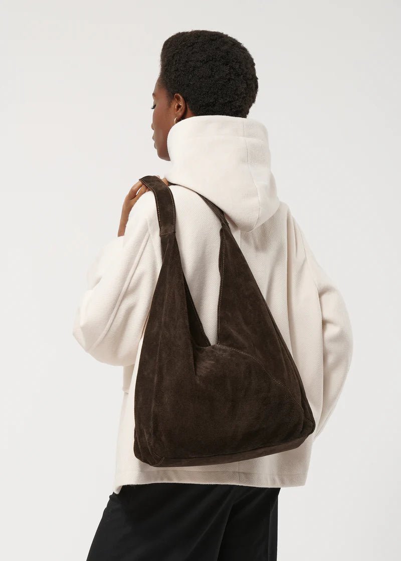 Humility Brown Suede hobo handbag - Fifi & Moose BoutiqueFifi & Moose BoutiqueFifi & Moose BoutiqueBag