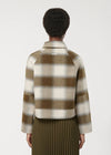 Humility Khaki and white tie & dye checkered jacket - Fifi & Moose BoutiqueFifi & Moose BoutiqueFifi & Moose BoutiqueCoats & Jackets