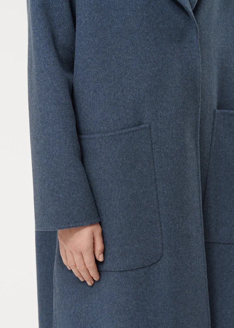 Humility Utellio Long Oversized coat in woolen fabric - Fifi & Moose BoutiqueFifi & Moose BoutiqueFifi & Moose BoutiqueCoat