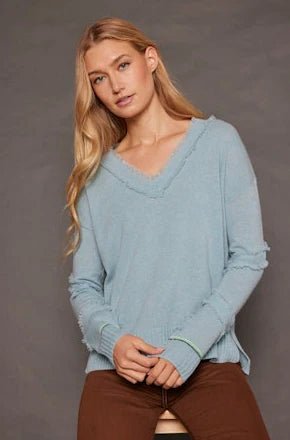 Lisa Todd In Fringe Cashmere Sweater - Fifi & Moose BoutiqueFifi & MooseFifi & Moose BoutiqueSweater