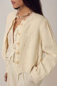 Maison Hotel Otelo Jacket Linen Solstice - Fifi & Moose BoutiqueFifi & Moose BoutiqueFifi & Moose BoutiqueCoats & Jackets