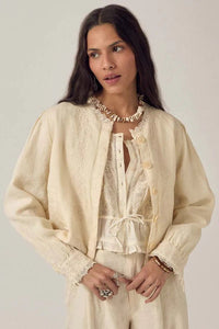 Maison Hotel Otelo Jacket Linen Solstice - Fifi & Moose BoutiqueFifi & Moose BoutiqueFifi & Moose BoutiqueCoats & Jackets