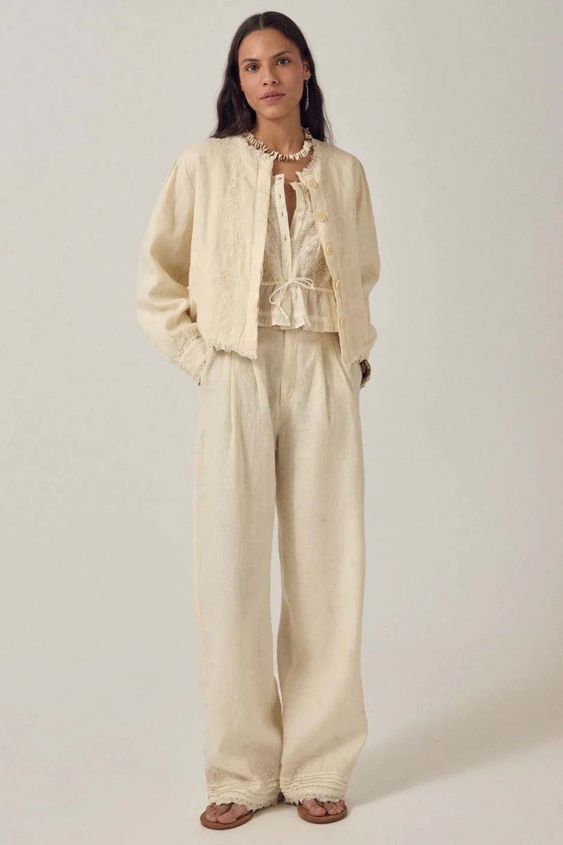 Maison Hotel Otelo Jacket Linen Solstice - Fifi & Moose BoutiqueFifi & Moose BoutiqueFifi & Moose BoutiqueCoats & Jackets