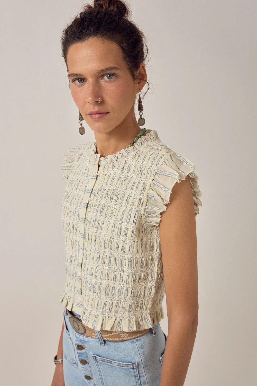 Maison Hotel Patmos Omaris Blouse - Fifi & Moose BoutiqueFifi & Moose BoutiqueFifi & Moose BoutiqueBlouse
