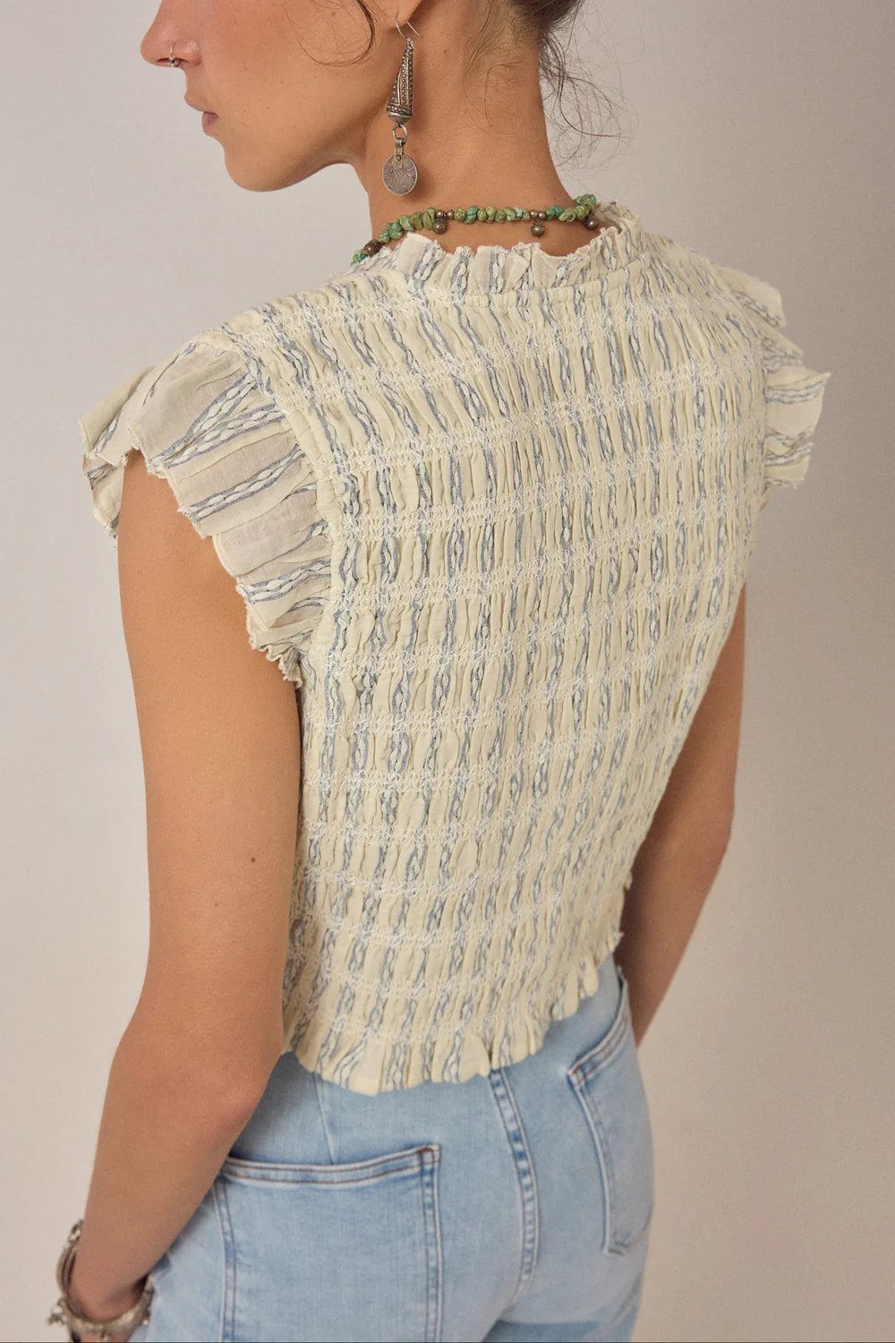 Maison Hotel Patmos Omaris Blouse - Fifi & Moose BoutiqueFifi & Moose BoutiqueFifi & Moose BoutiqueBlouse