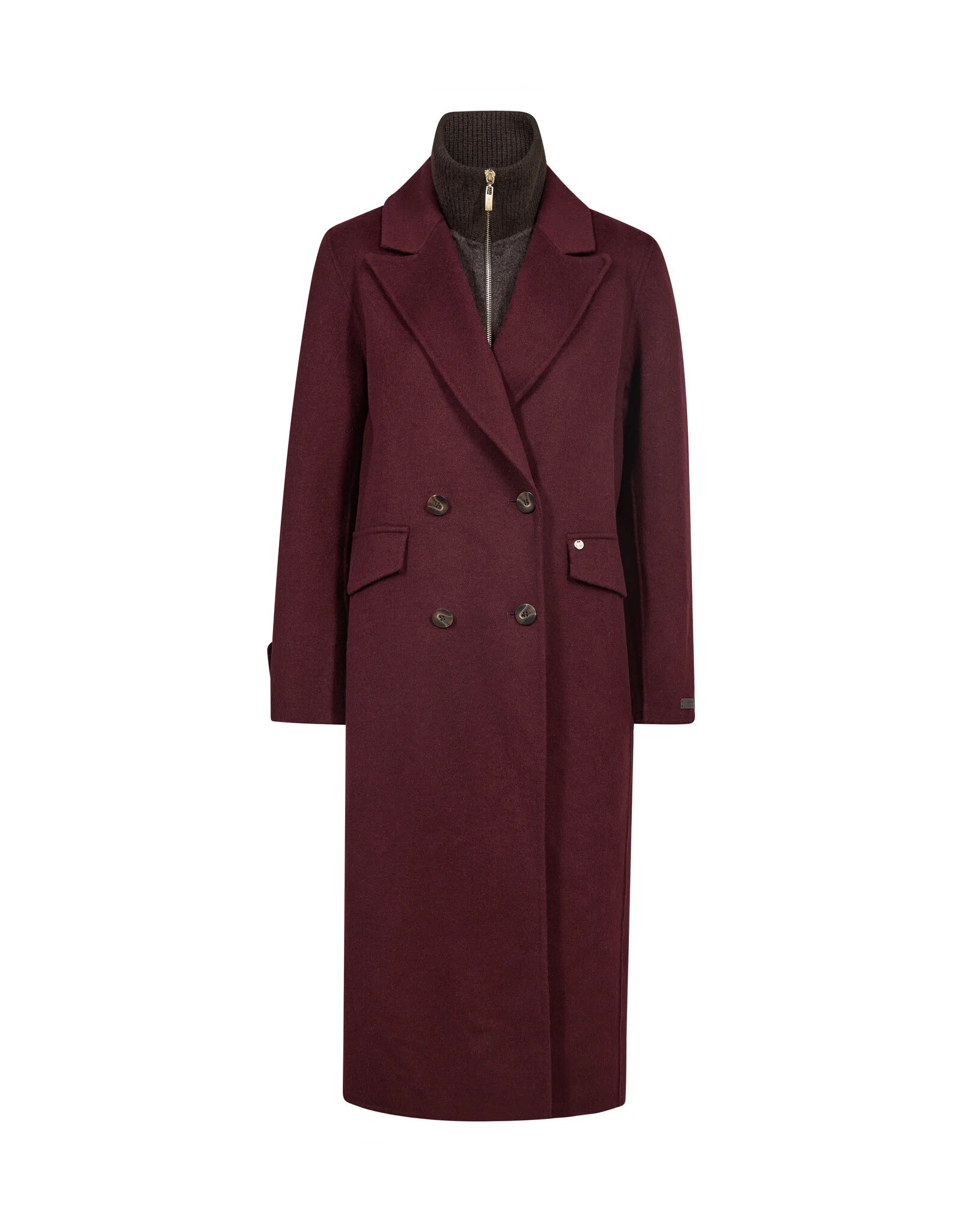 Mos Mosh MMalva Loisa Mock Neck Coat