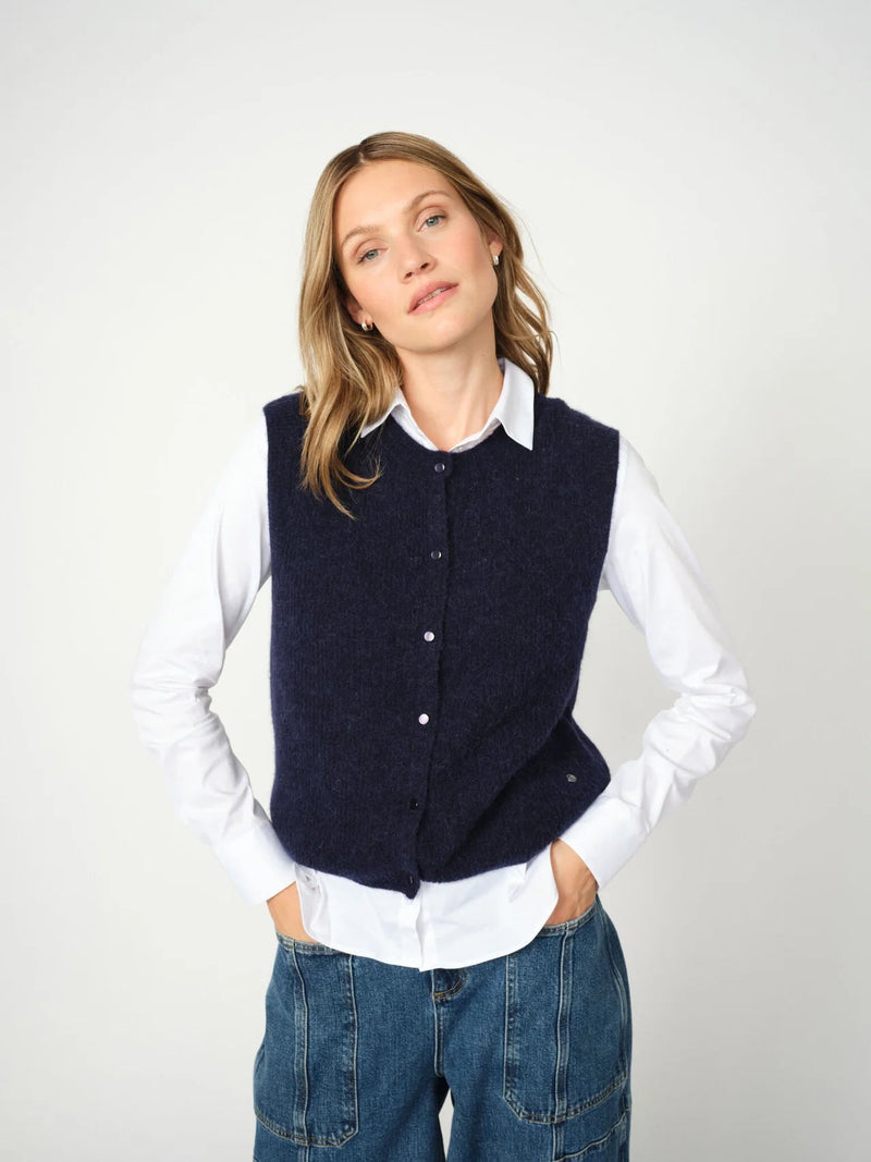 Mos Mosh MMAlmine Thora Knit Vest - Fifi & Moose BoutiqueFifi & MooseFifi & Moose BoutiqueClothing