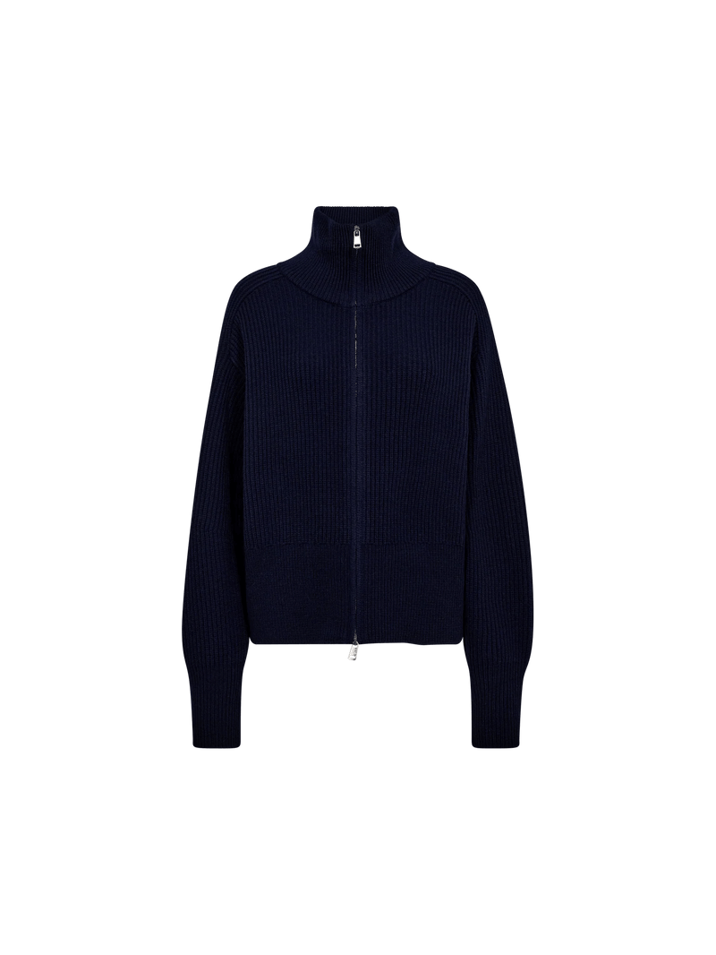 Mos Mosh MMAmity Zip Knit Cardigan - Fifi & Moose BoutiqueFifi & MooseFifi & Moose BoutiqueCardigans