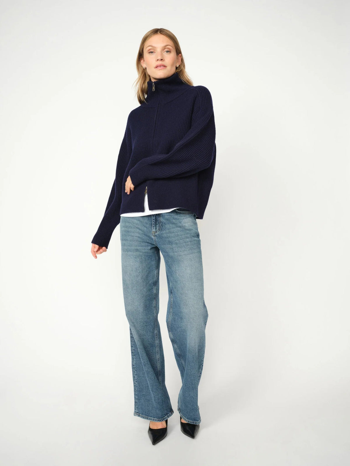 Mos Mosh MMAmity Zip Knit Cardigan - Fifi & Moose BoutiqueFifi & MooseFifi & Moose BoutiqueCardigans