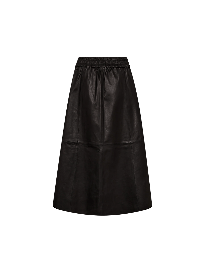 Mos Mosh MMDeena Leather Skirt - Fifi & Moose BoutiqueFifi & MooseFifi & Moose BoutiqueClothing
