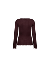 Mos Mosh MMElaine O - LS Seamless Tee Fudge - Fifi & Moose BoutiqueFifi & MooseFifi & Moose BoutiqueClothing